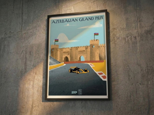 Azebaijan GP Poster