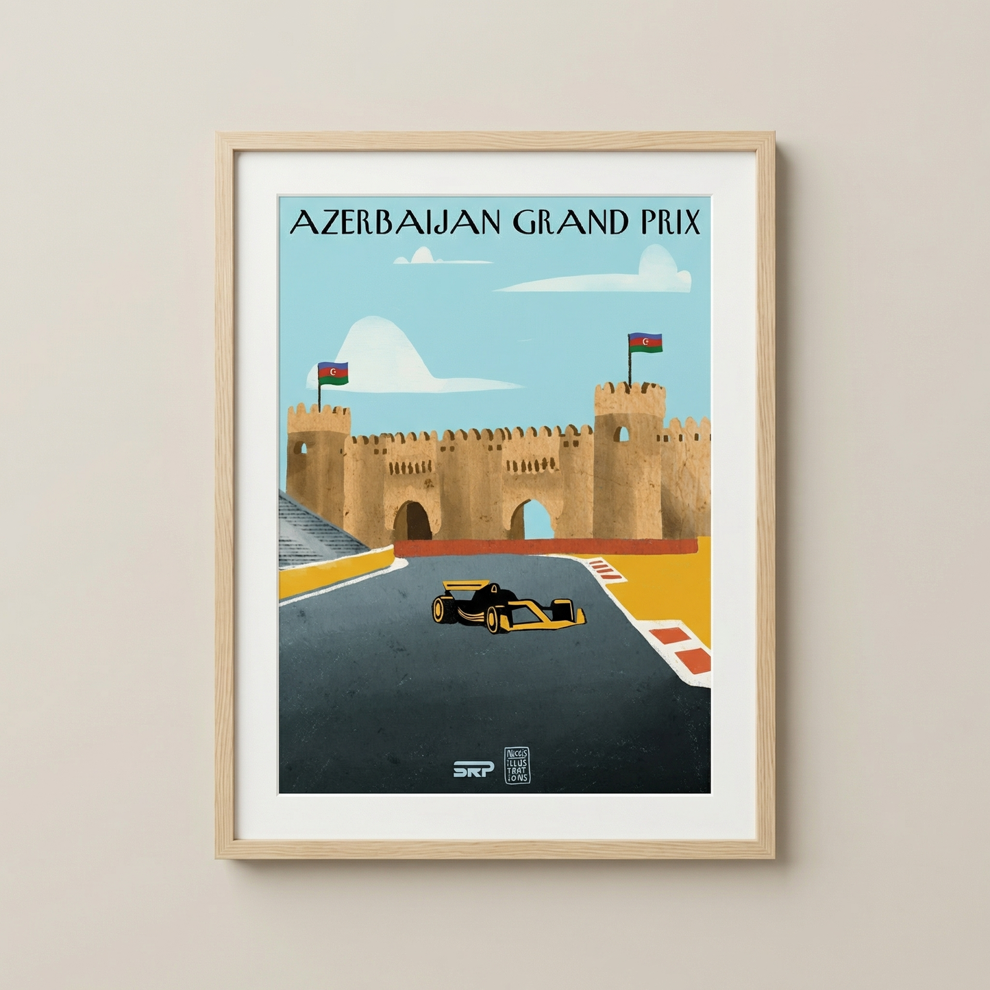 Azebaijan Grand Prix Poster