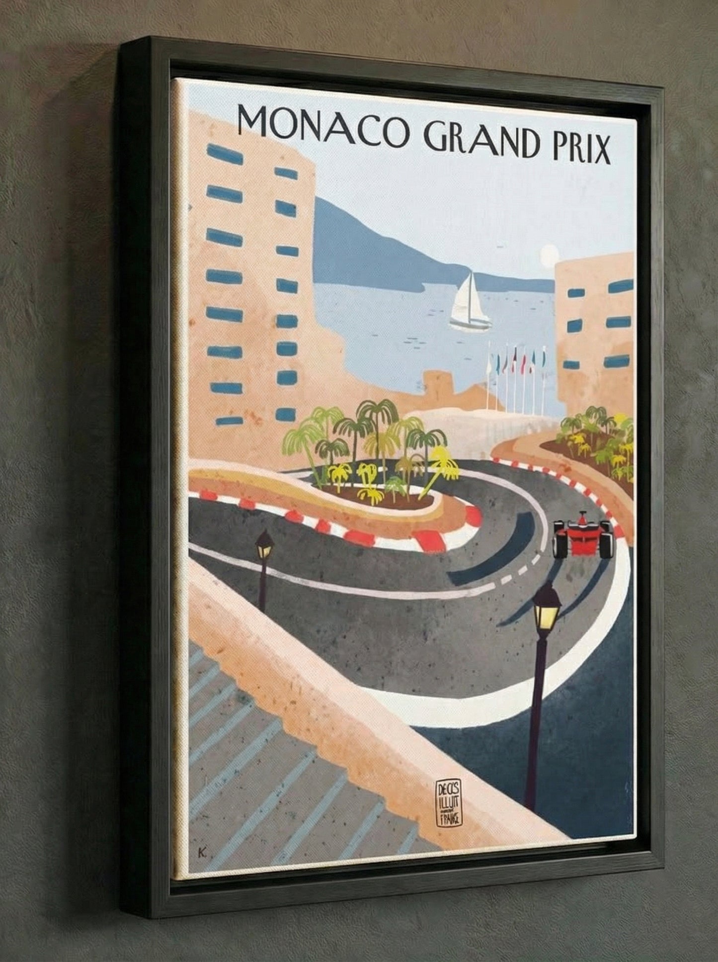Monaco GP Canvas,