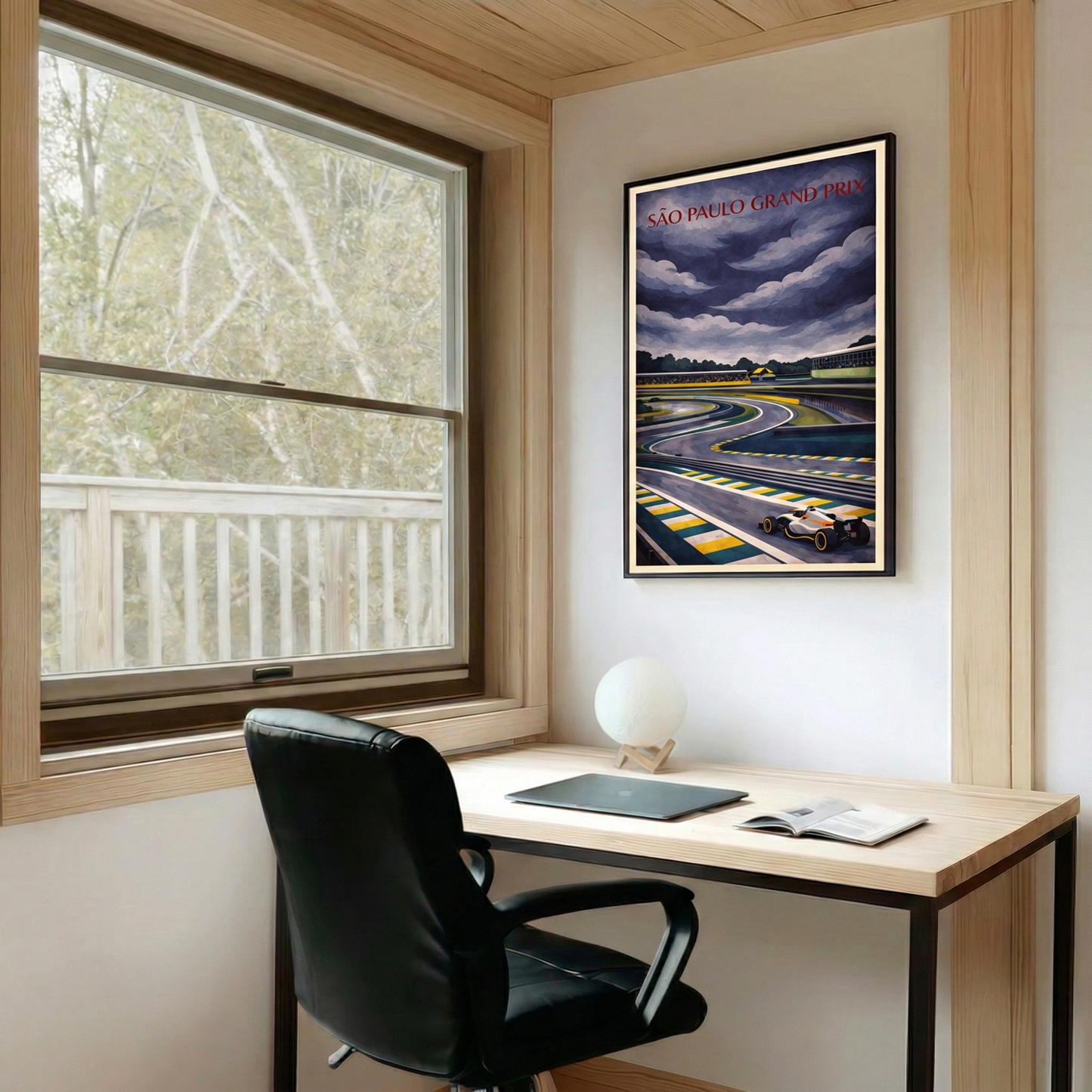 Posters with Wooden Frame
