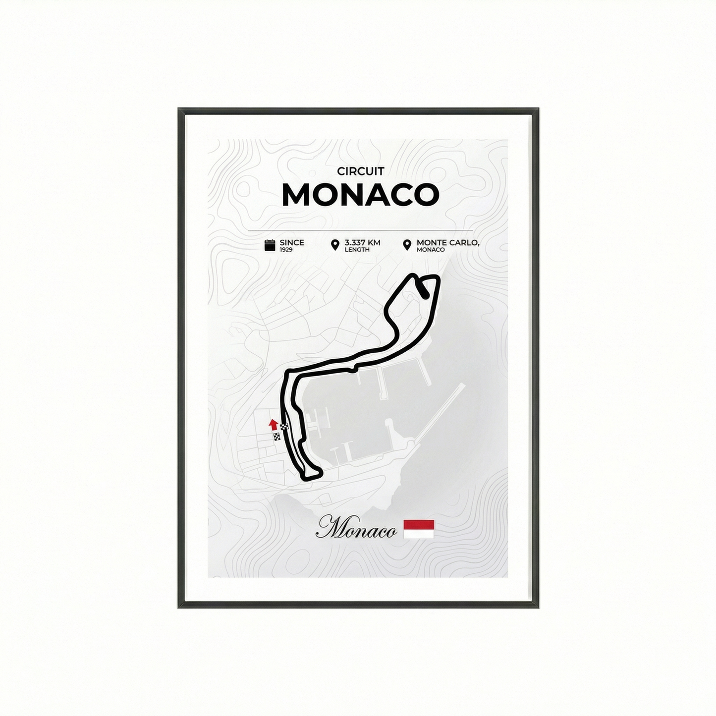 Circuit line Monaco GP