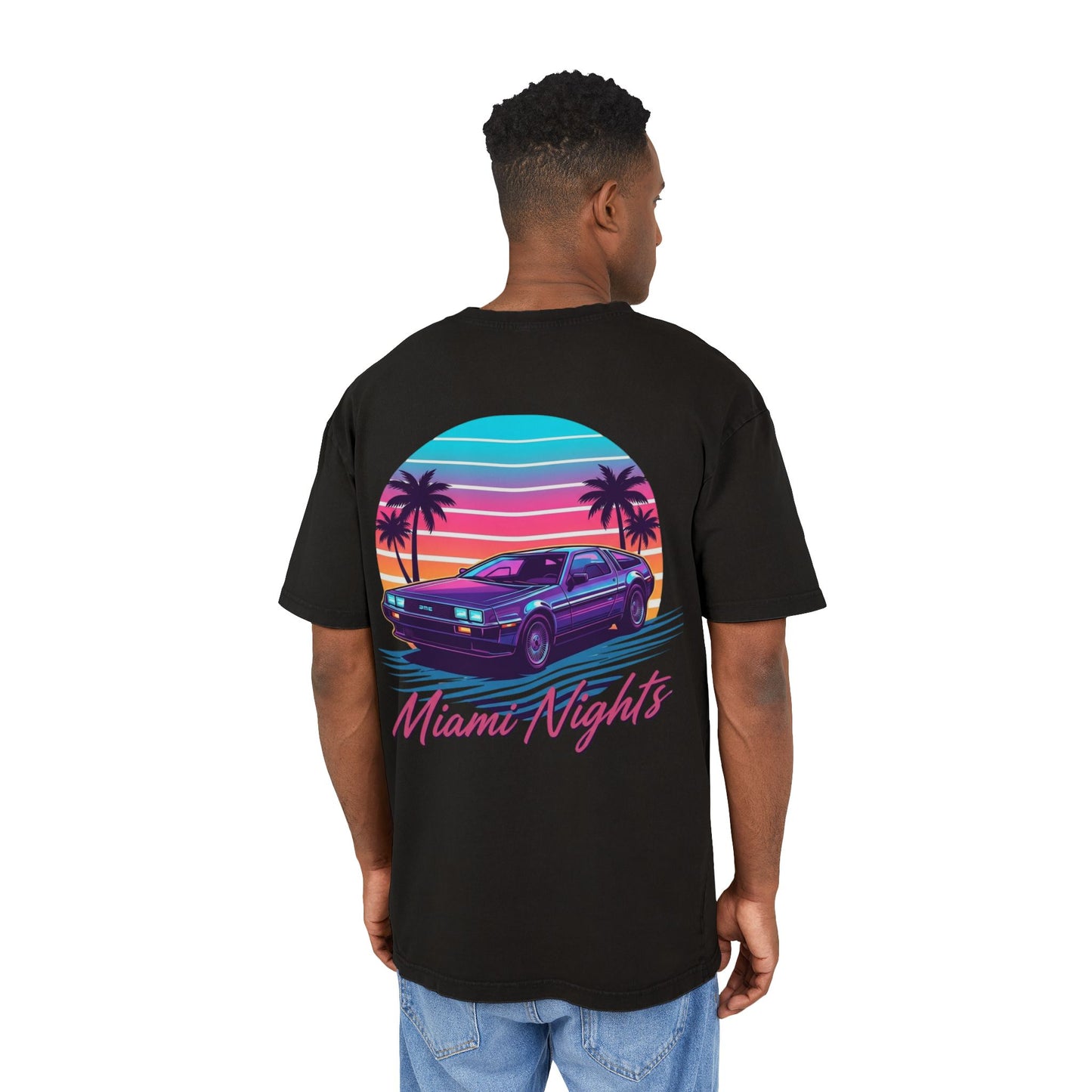 Men's Acid Washed Heavy Oversize Tee