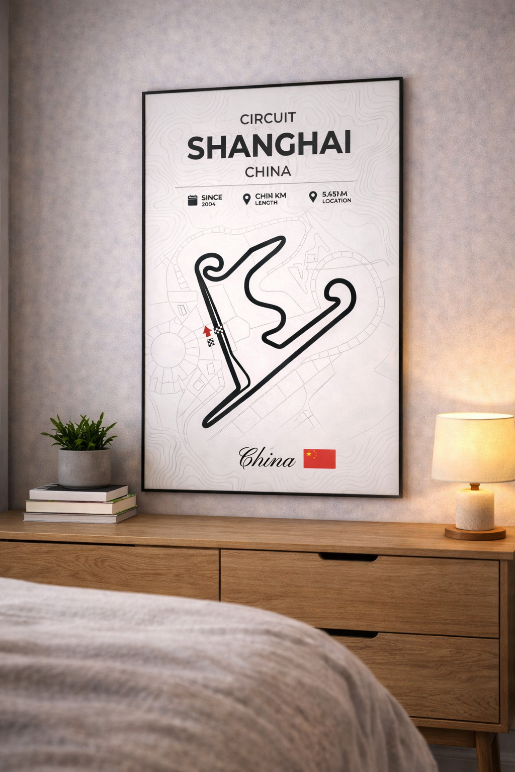 Circuit line Shangai GP