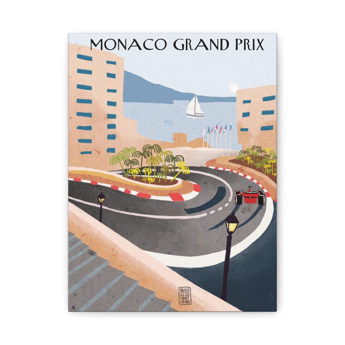 Monaco GP Canvas,