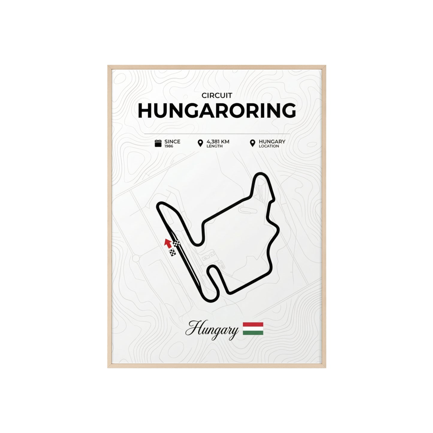 Circuit Line Hungaroring  GP