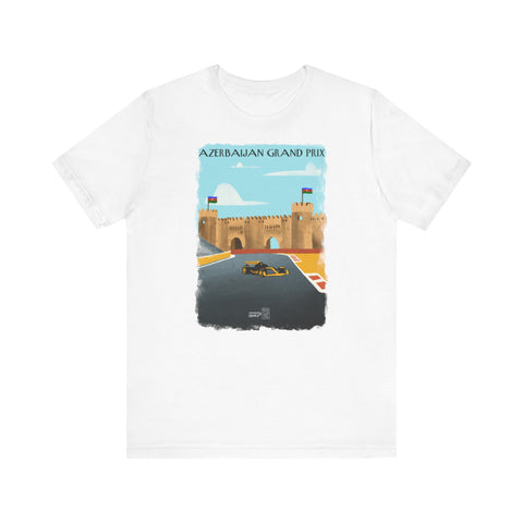 Azerbaijan Landscape Unisex Jersey