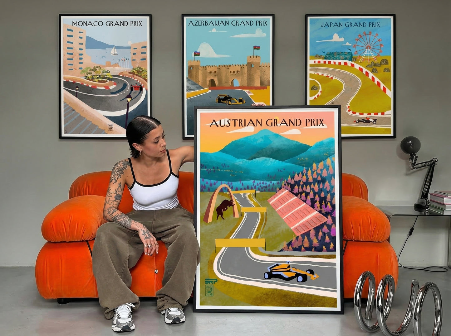 Monaco GP2 Poster