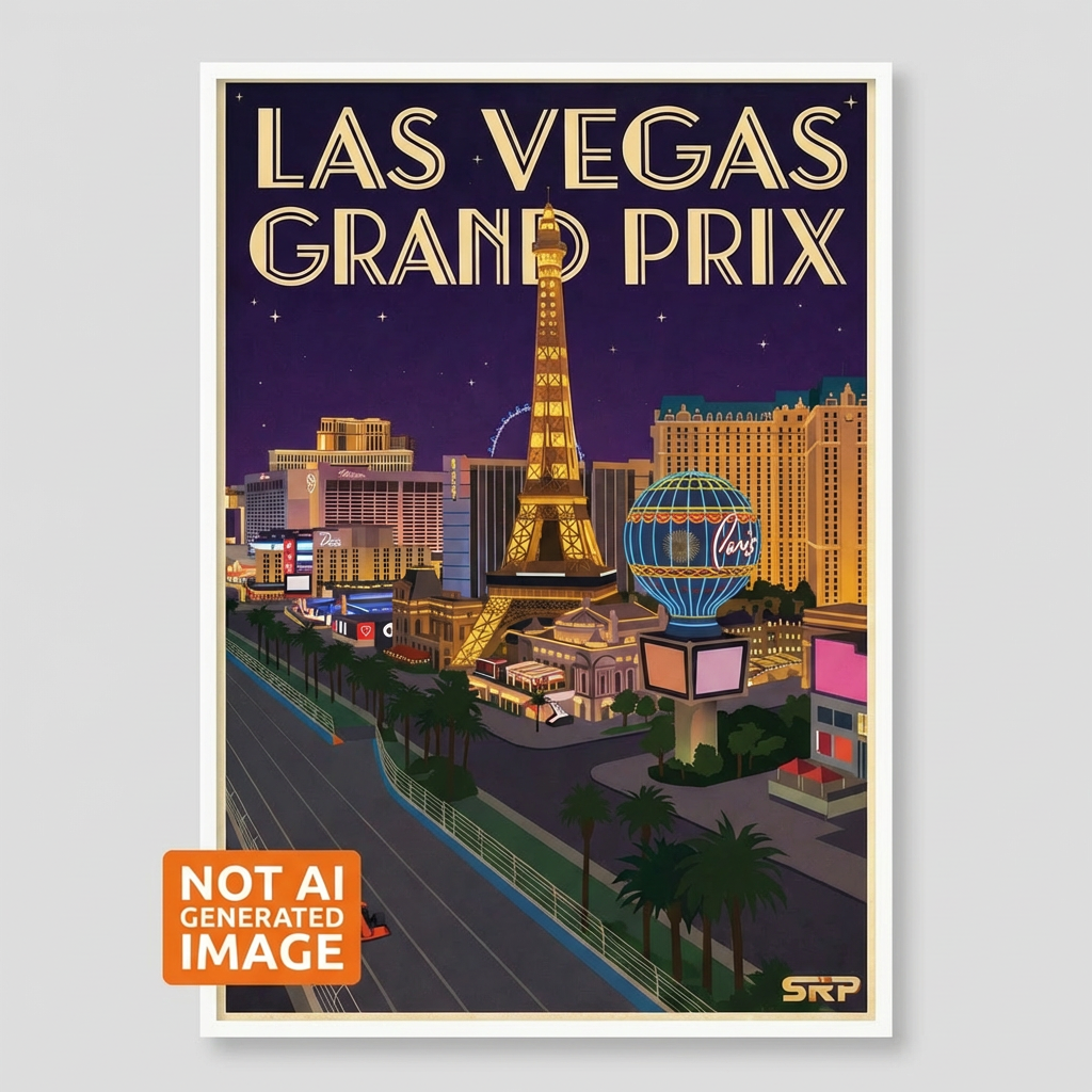 Las Vegas Gp Poster