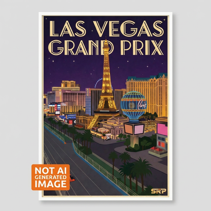 Las Vegas Gp Poster