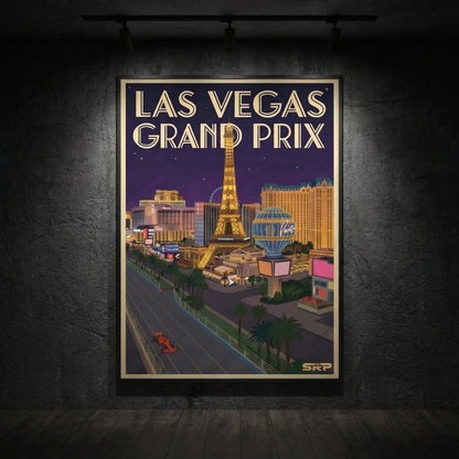 Las Vegas Gp Poster