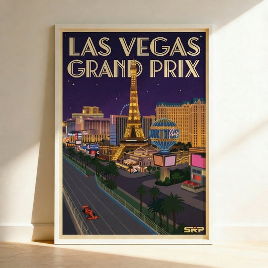 Las Vegas Gp Poster