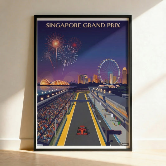 Singapore GP2 Poster