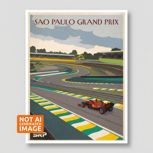 Sao Paulo GP Poster