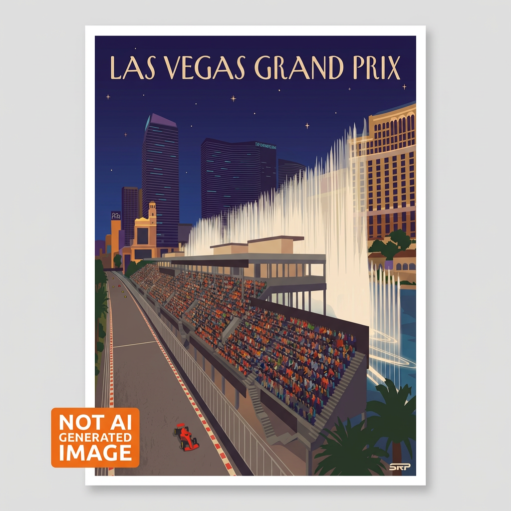 Las Vegas GP2 Poster