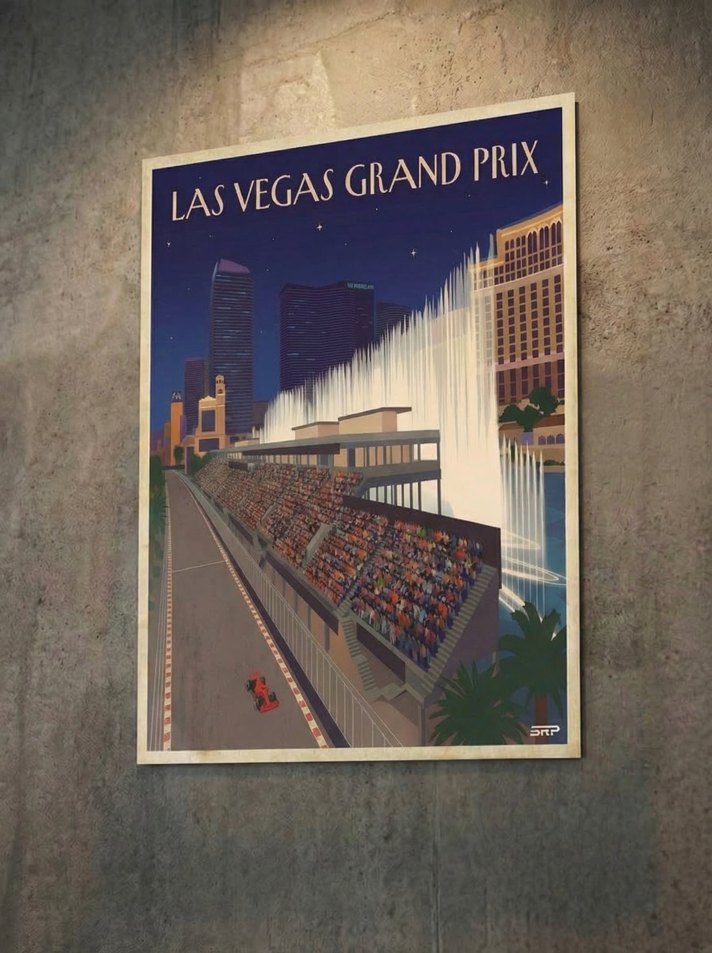 Las Vegas GP2 Poster