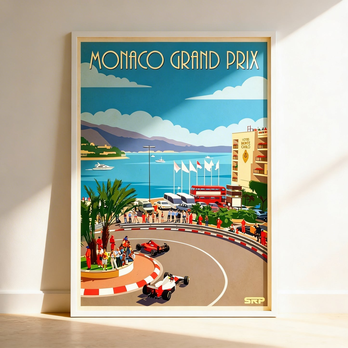 Monaco GP2 Poster