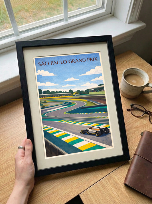 Locandina del Gran Premio di San Paolo