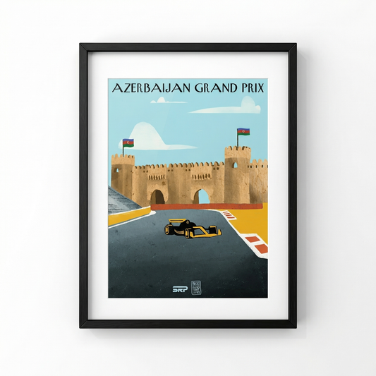 Poster del Gran Premio dell'Azerbaigian