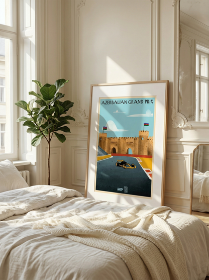 Azebaijan Grand Prix Poster