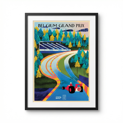 Belgian Grand Prix Poster