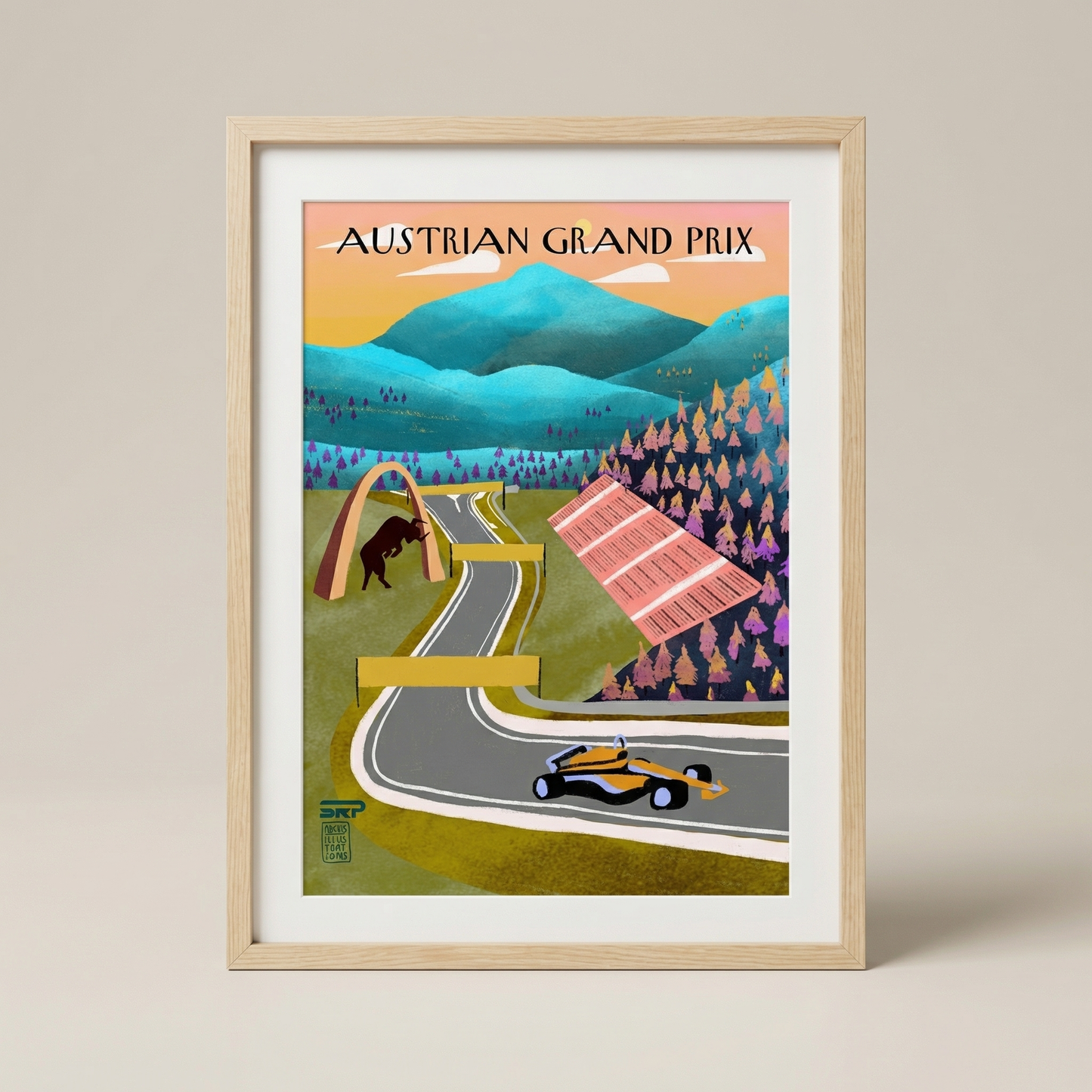 Poster del Gran Premio d'Austria
