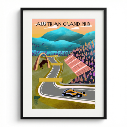 Poster del Gran Premio d'Austria
