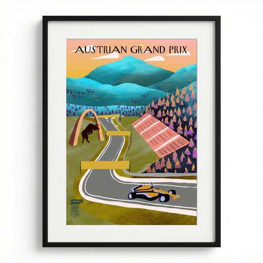 Austrian Grand Prix Poster