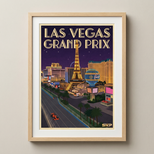Las Vegas F1 Grand Prix Poster