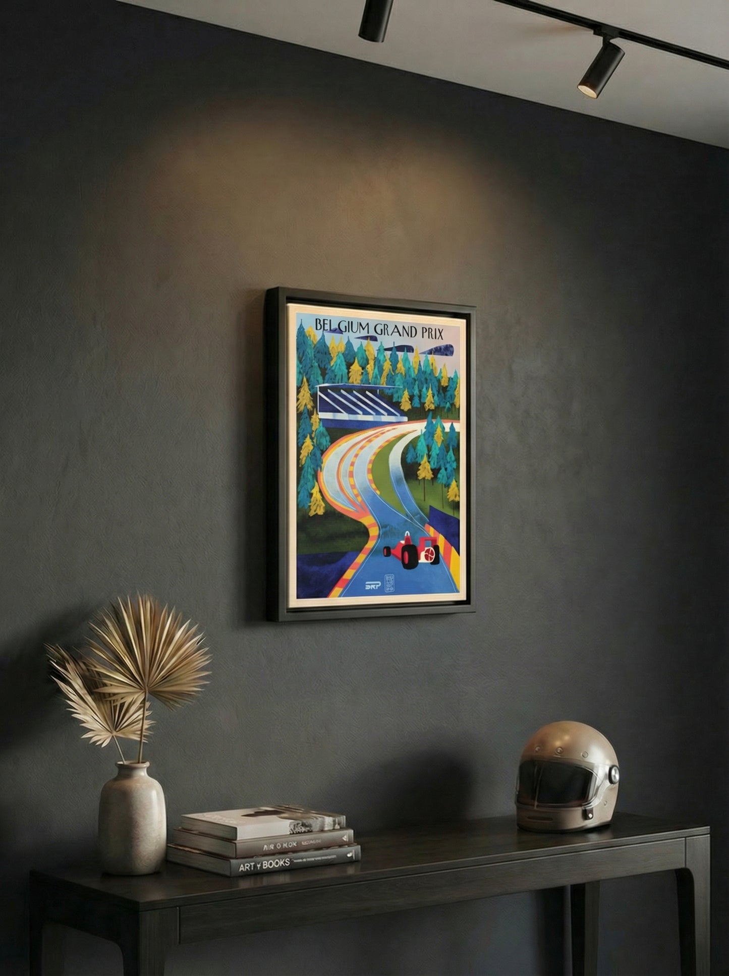 Belgium GP Matte Canvas