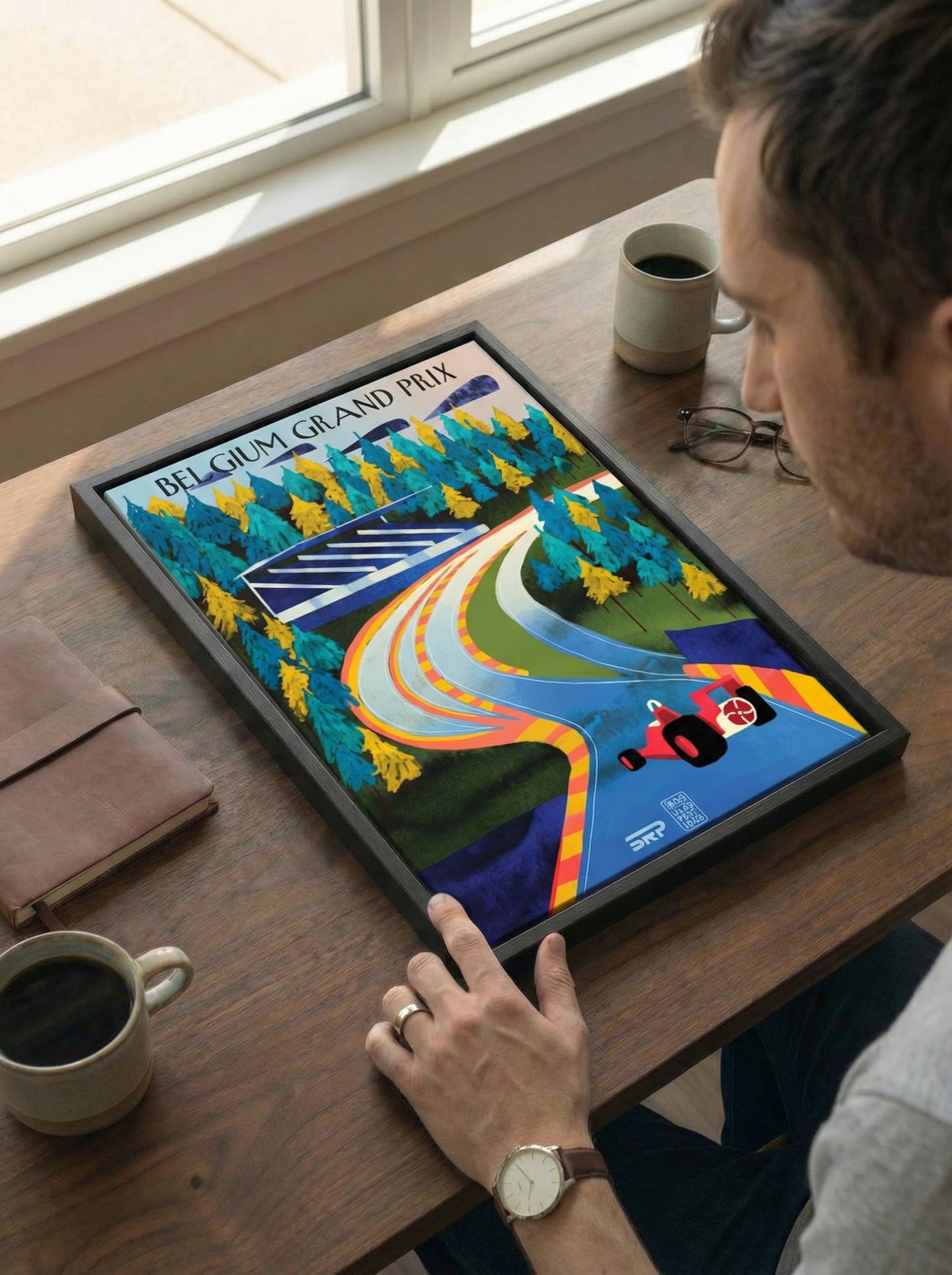 Belgium GP Matte Canvas