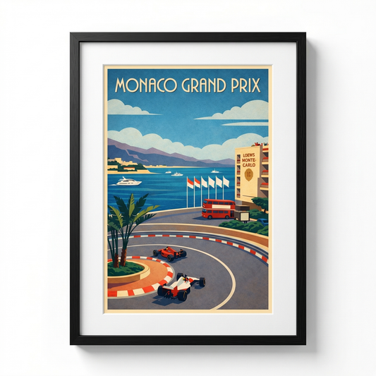 Monaco 2 Poster