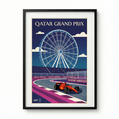 Poster GP del Qatar
