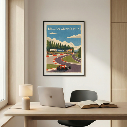 Poster GP Belgio