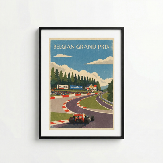 Poster GP Belgio