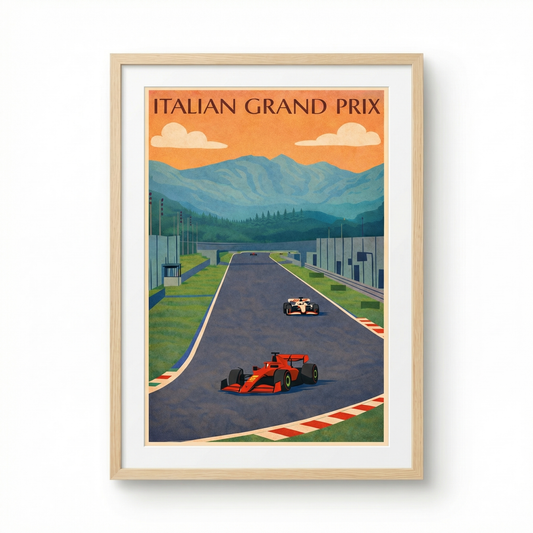 Monza GP Poster