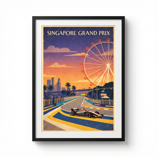 Singapore GP Poster