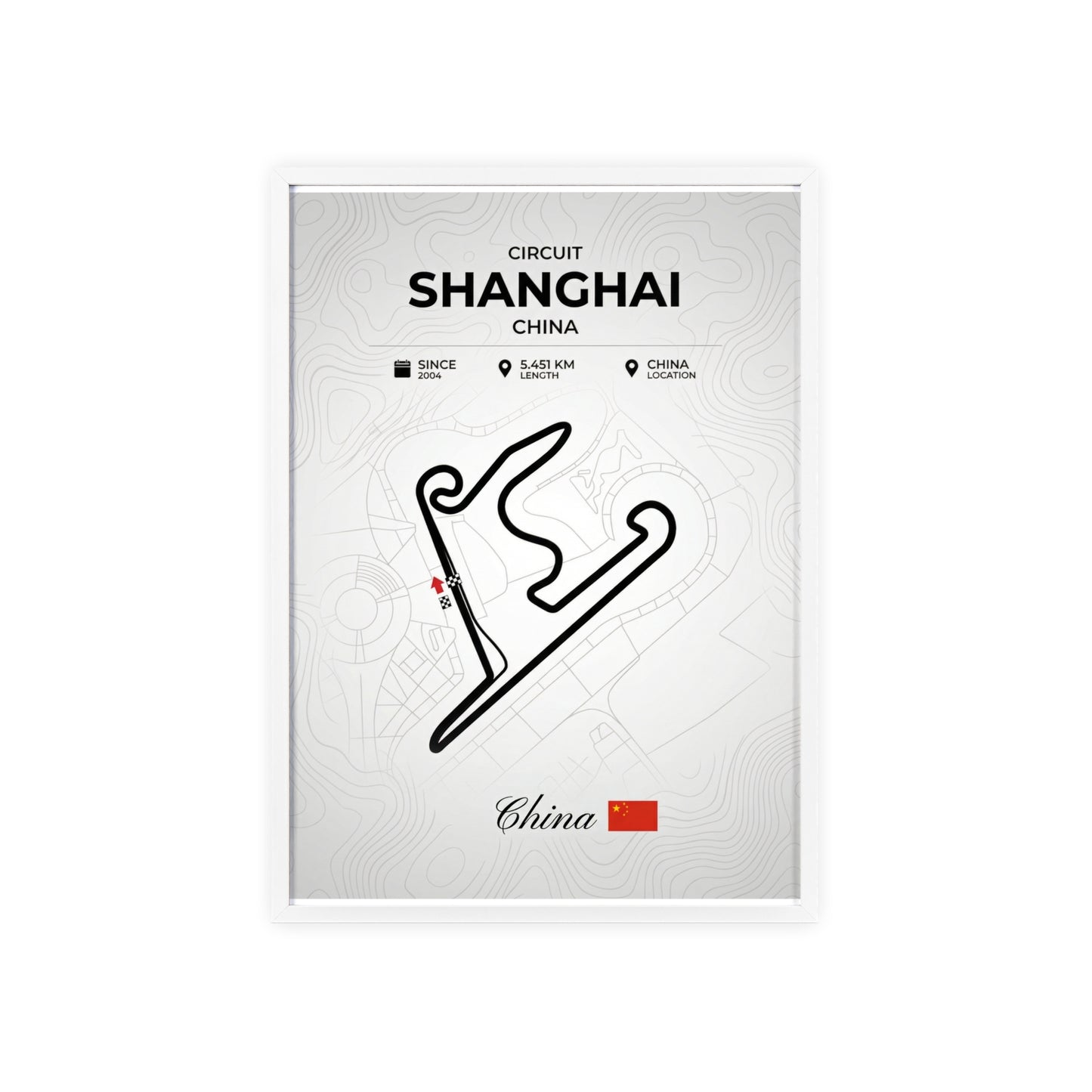 Circuit line Shangai GP