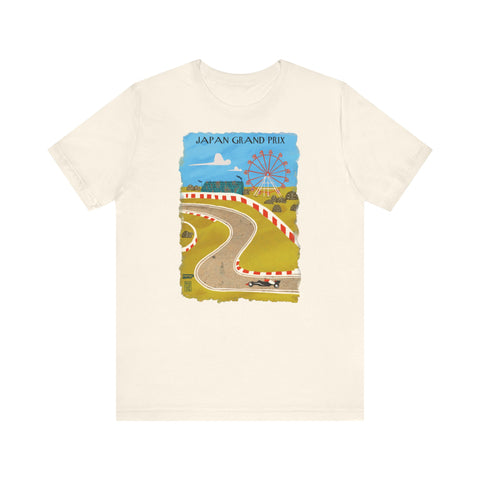 Japan Racing Landscape Unisex jersey short