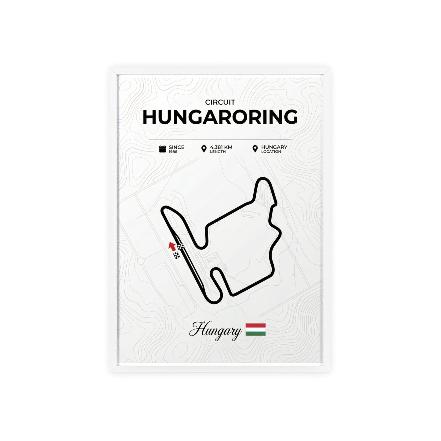 Circuit Line Hungaroring  GP
