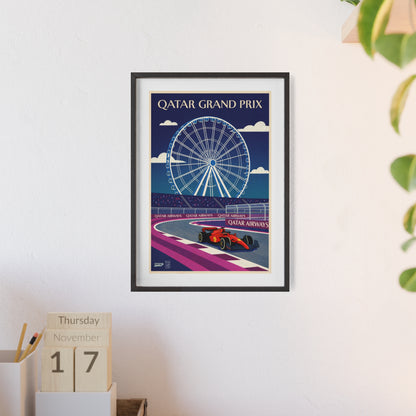 Poster GP del Qatar