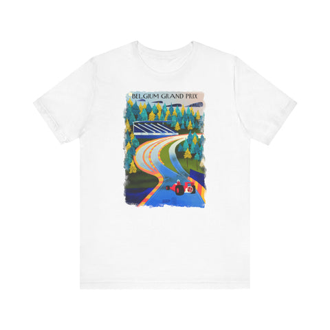 Racing Landscape Unisex Jersey Short