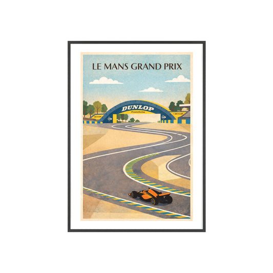 Poster del GP di Le Mans