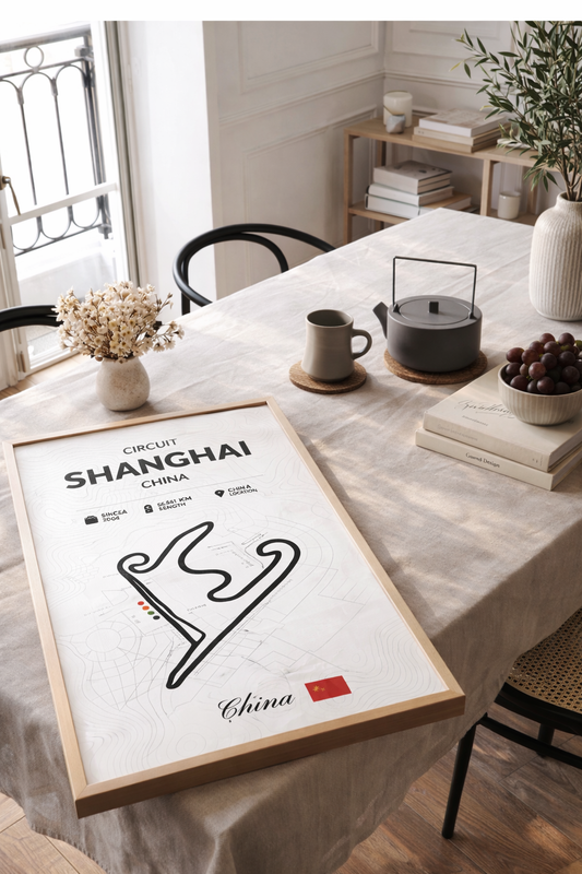 Circuit line Shangai GP