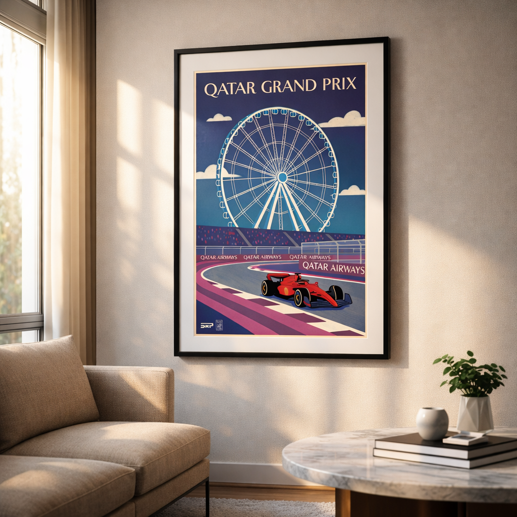 Poster GP del Qatar
