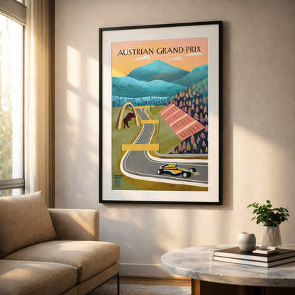 Poster del Gran Premio d'Austria