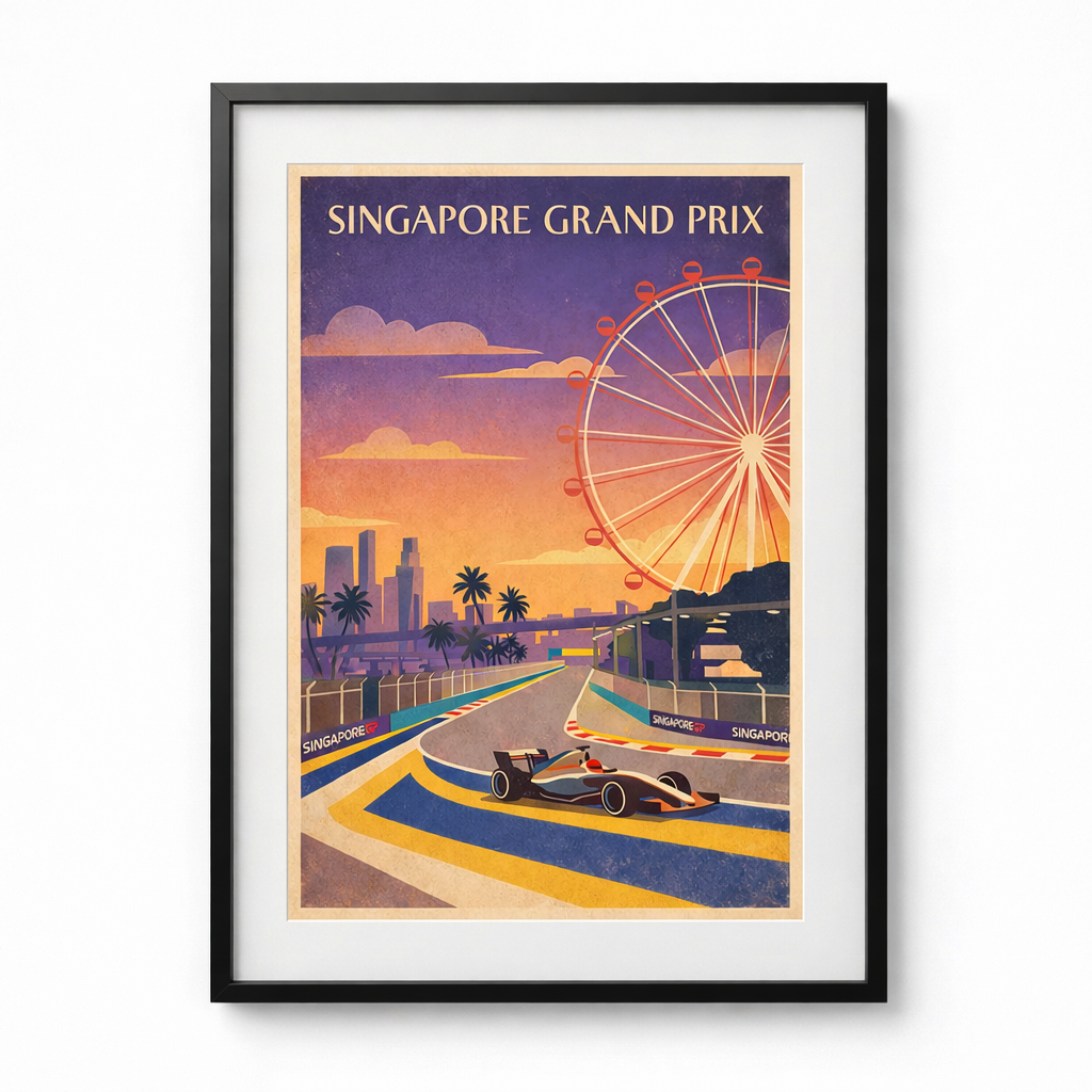 Singapore Grand Prix Poster