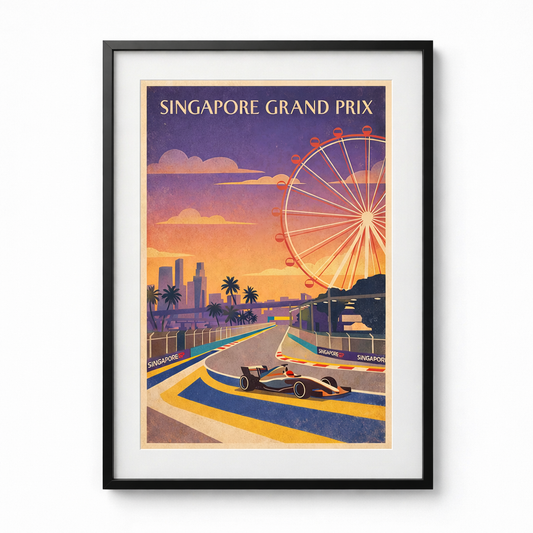 Poster Gran Premio di Singapore