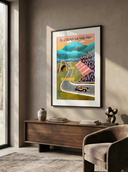 Austrian Grand Prix Poster