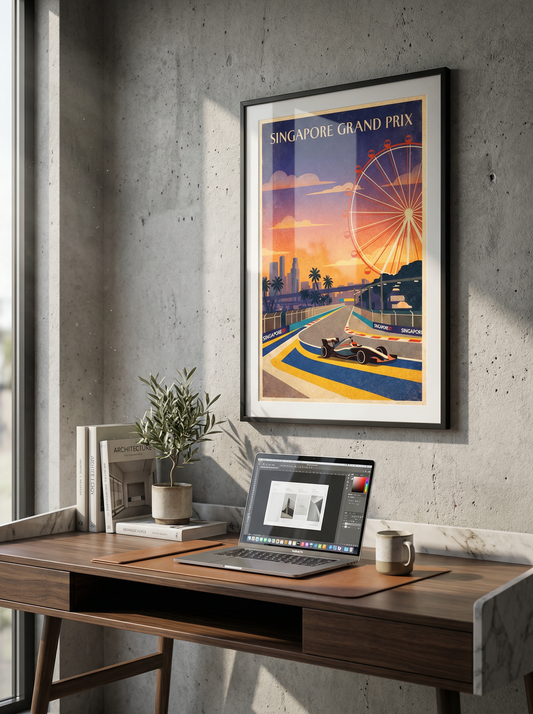 Poster Gran Premio di Singapore
