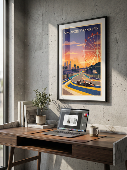 Singapore GP Poster